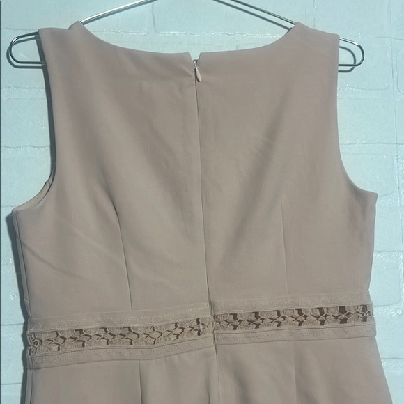 Ann Taylor Womens Dress Elegant Sleeveless Light Pink Sheath Dress Cocktail 8P - Picture 5 of 6